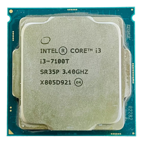 Procesador Intel Core I3 - 7100t 3.4ghz 7ma. Gen Soket 1151 (Reacondicionado)