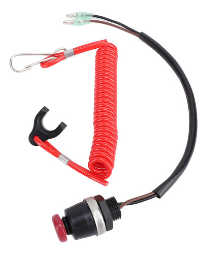 Motor Fueraborda Boat Safety Stop Kill Lanyard 398 06830 0