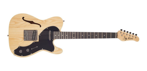 Guitarra Eléctrica Tele Jay Turser Semi Hollow Jt-ltcrusdlx