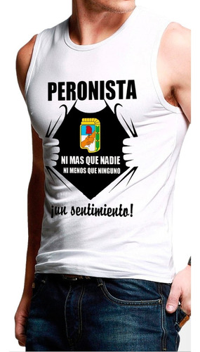 Musculosas Unisex Kirchneristas Peronistas Cristina Cfk