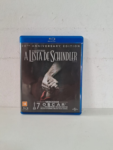 Bluray A Lista De Schindler Direção Steven Spielberg (Usado)