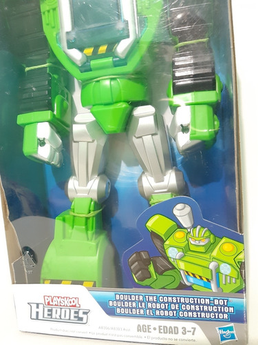 Transformers Heroes Boulder Constructor Rescue Bots 2013
