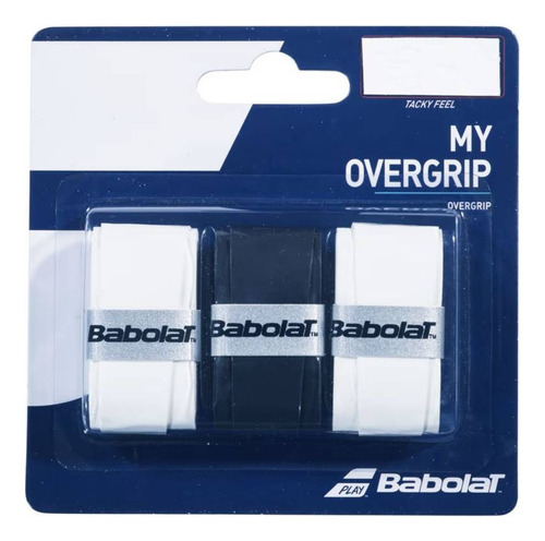 Overgrip Babolat My Overgrip Blanco/negro X3