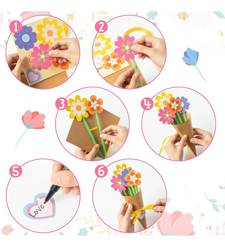 24 Diy Ramo De Flores Artificiales Girasol Eterno Para Mujer Color Colorido