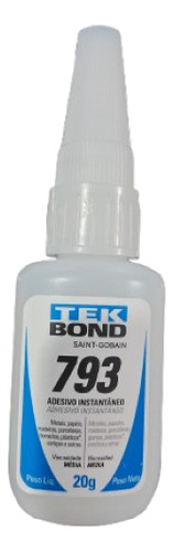 Cola Adesivo Inst 20gr 793 Tek Bond