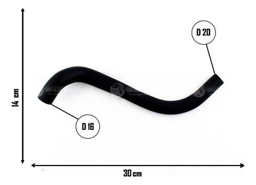 Manguera Bomba Agua Pointer Pickup 2003 3051210632