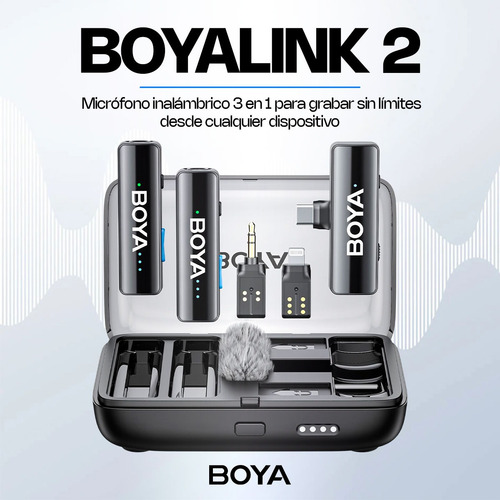 Micrófono Inalámbrico Para Celular Boyalink V2 Profesional