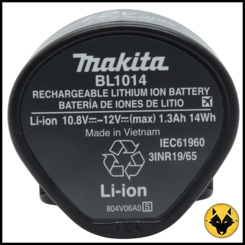 Imagen 8 de 10 de Bateria Makita 12v 10.8v Original Bl1013 Bl1014 Ion Litio