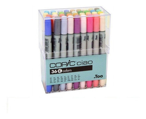 Marcador Profesional Copic Ciao 36 Colores Luminosos Set C