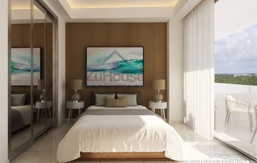 Imagen 5 de 14 de Penthouse En Venta En Plano En Hard Rock, Punta Cana Wpa19 C