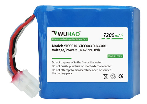 Wuhao Bateria De Repuesto Para Narwal T10 Mejorada 7200mah C