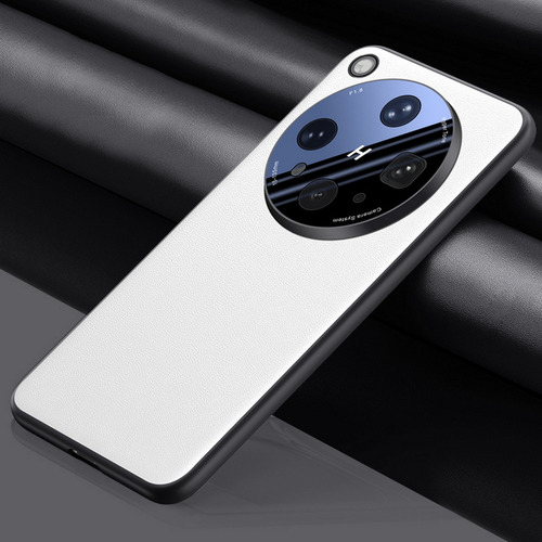 Funda Circular De Tpu, Piel Y Metal Con Protección De Cámara Para Oppo Find X8 Ultra X8s + Para Find X8 Pro X8, Funda Trasera Delgada Y Dura