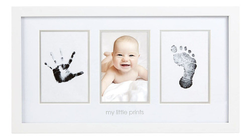 Marco De Fotos Pearhead Babyprints Color Blanco Para Foto