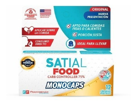 Satial Food Monocaps Comidas Frías O Calientes 12 Cápsulas 