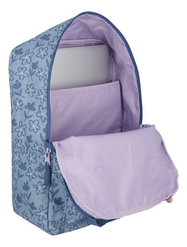 Mochila Para Mujr Leia 5xt Notebook Azul Xtrem