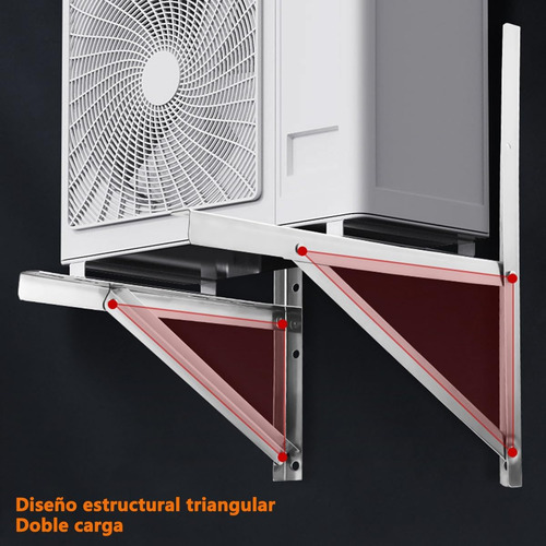 Base O Soporte Plegable De Aire Acondicionado 46 Cm Hr-391