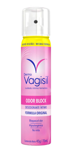 Desodorante Íntimo Dermovagisil Odor Block 75ml