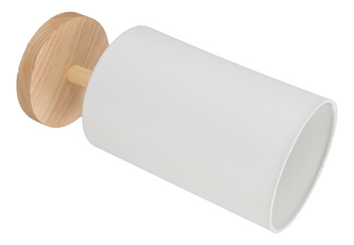 Lámpara De Mesa Decorativa Para Mesita De Noche, Base De Mad