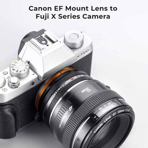Anillo Adaptador De Montura De Lente Canon Ef A Cuerpo De Cá