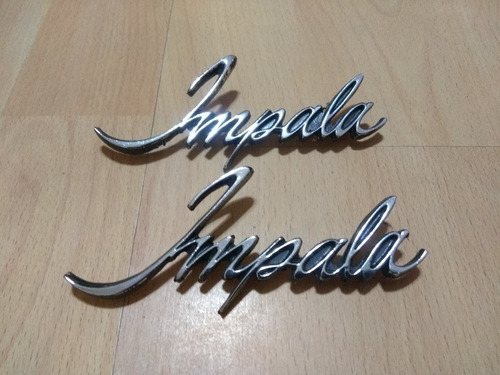 Par De Emblemas Chevrolet Impala Varios Modelos