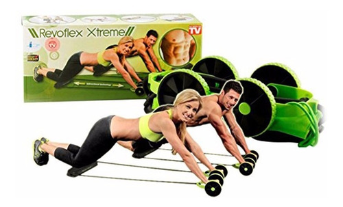 Revoflex Xtreme Ejercicio Fitness Bandas Elasticas Ruedas