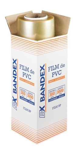 Rollo Film Bandex Pvc Gastronómico 45 Cm X 1000 Mts