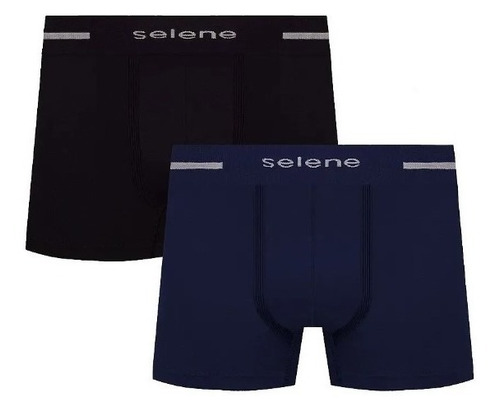 Kit C/ 2 Cuecas Boxer Sem Costura Selene Ref.: 11150