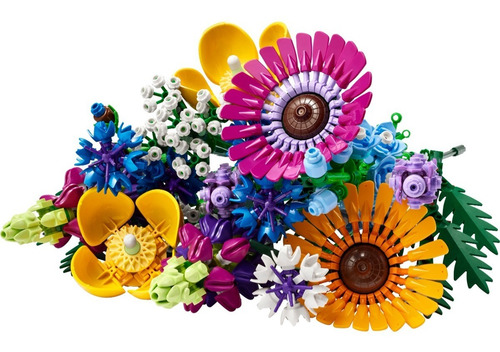 Lego Icons Botanical - Ramo De Flores Silvestres - Set 10313