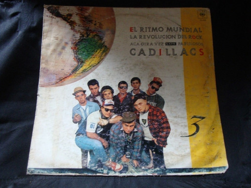 Vinilo Fabulosos Cadillacs El Ritmo Mundial L Rn1