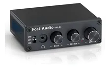 Imagen 1 del producto Amplificador de audio Fosi Audio dac Q4 negro 160W -