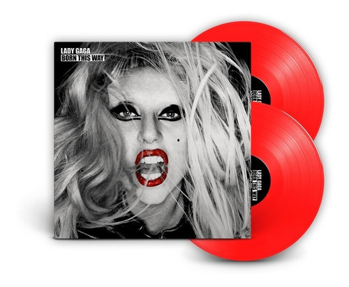 Lady Gaga - 2x Lp Born This Way Limitado Vermelho