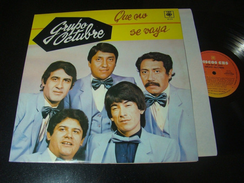 Grupo Octubre Que Se Vaya 1985 Argentina Vinilo Lp Nm