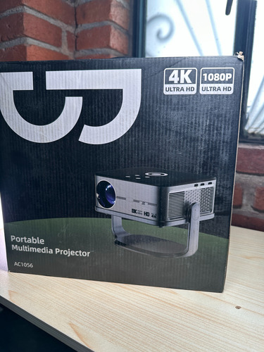 Proyector Profesional 4k Android Wifi Full Hd 1080p 16000lm Negro (Usado)