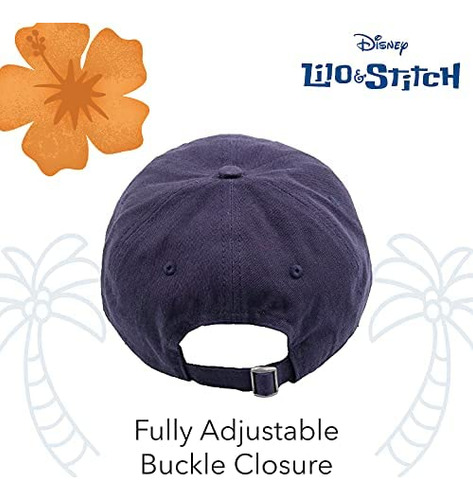 Concept One Disneys Stitch Mood - Gorro Ajustable De Algodón