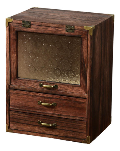 Organizador De Maquillaje Con Cajón, Caja De Estilo A