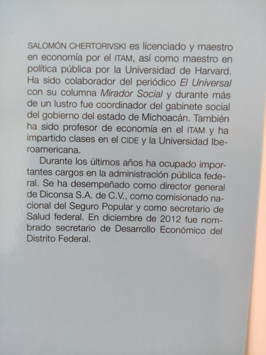 De La Idea A La Práctica. Salomón Chertorivski. Ed. Conecta