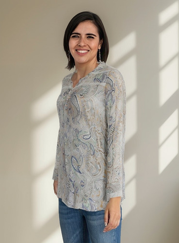 Blusa Moda Dama Mujer Tallas Grandes Extra Meraviglia 162135