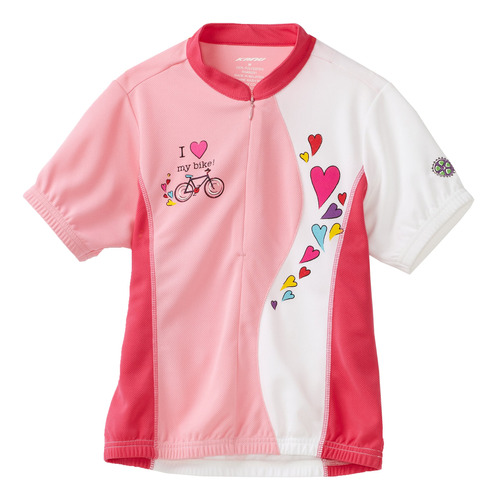 Kanu Bike Camiseta De Ciclismo Kool Kitten Para Nina (rosa, 