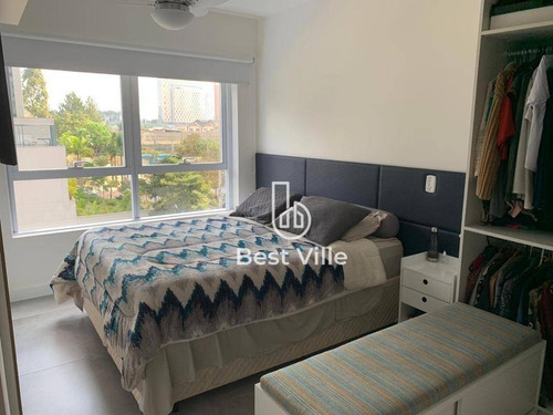 Imagem 11 de 30 de Apartamento Á Venda 68m² De Área Útil, No Edifício Glass Alphaville, Em Alphaville Barueri- Sp. 02 Dormitórios. - Ap0193