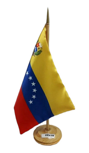 Bandera De Venezuela De Escritorio 22x18  Somos  Fabricantes