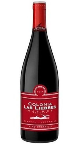 Vino Tinto Malbec . Colonia Las Liebres Reserva ( Mendoza ) 