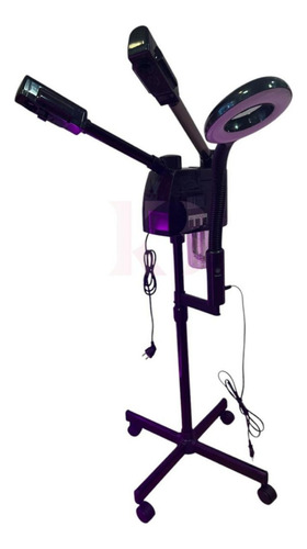 Vaporizador 3 En 1 Vapor Frío/calor Con Lupa Led