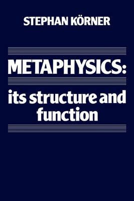 Libro Metaphysics - Stephan Korner