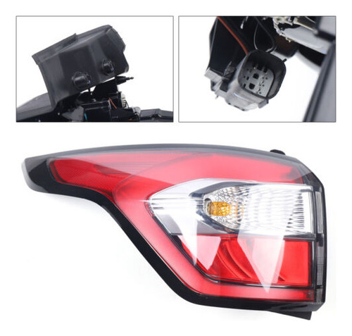 Fits Ford Escape 2017-2019 Pair Outer Side Tail Lights R Ttb