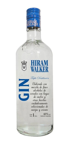 Gin Hiram Walker London Dry 1 Litro Fullescabio Oferta