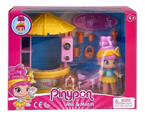 Pinypon Chiringuito Figuras Set Tienda De Playa Original