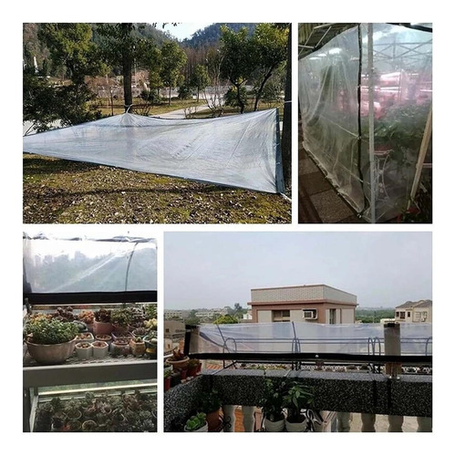 Lonas Transparentes Impermeables 3x6 Metro Para Invernadero