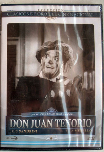 Dvd - Don Juan Tenorio - Luis Sandrini - Tita Merello  Nuevo
