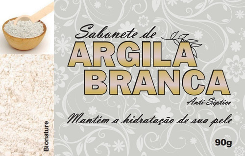Imagem 1 de 7 de Sabonete Argilas - 3 Branca, 3 Preta E 3 Verde
