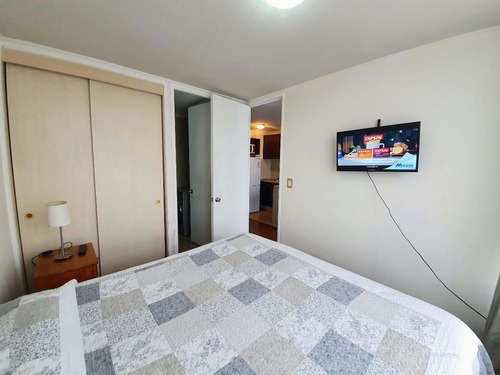 Amoblado 1 Dormitorio Metro Santa Isabel